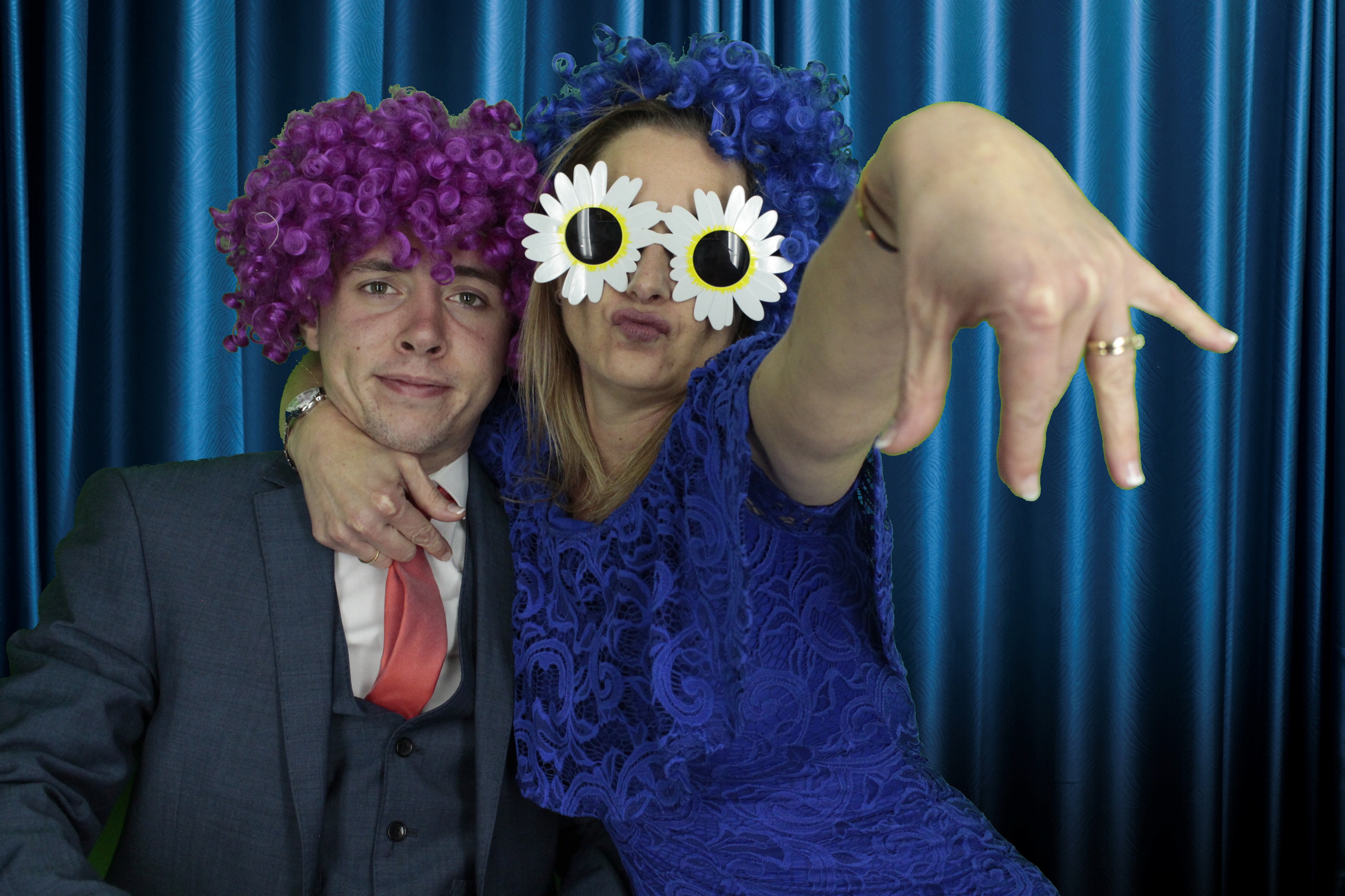 Hazel & Luke's Wedding | View more photos from the event at gallery.myphotoboothexperience.co.uk/u/MyPhotoBoothExperienceLtd/Hazel-Lukes-Wedding